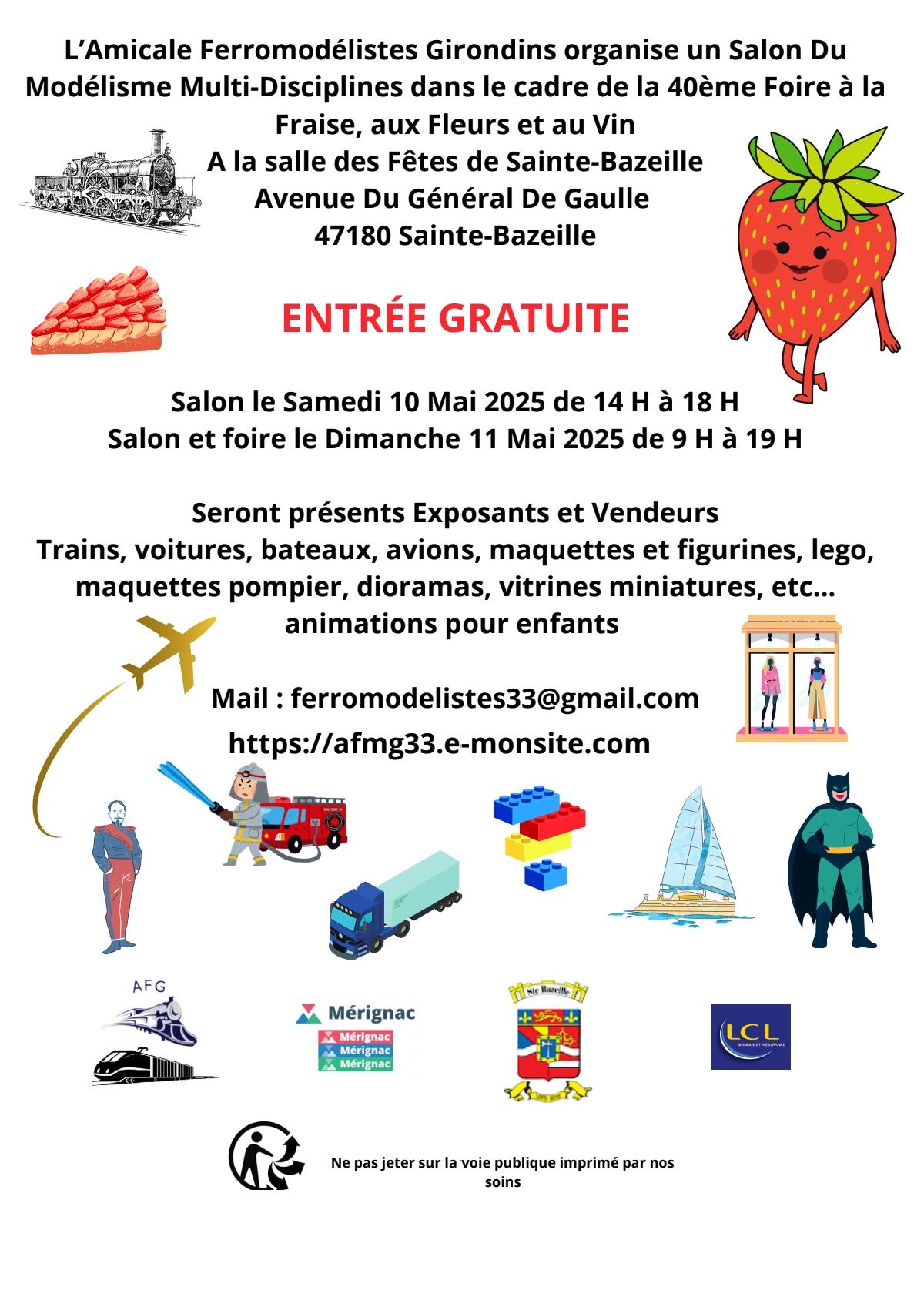 affiche SAINTE BAZEILLE 2025